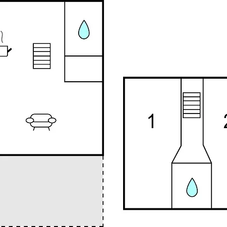 A Nice In Sams With 2 Bedrooms